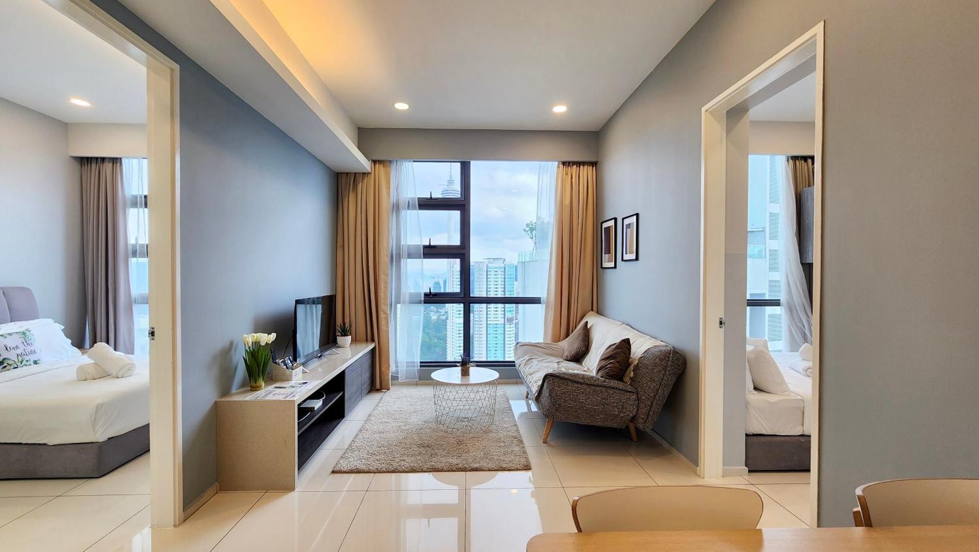 דירות קואלה לומפור Skyline View In Bukit Bintang The Robertson 42F מראה חיצוני תמונה